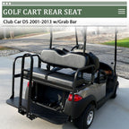 Rear Flip Seat Kit Back Seat w/Grab Bar For Club Car DS 2000-2013 Golf Cart