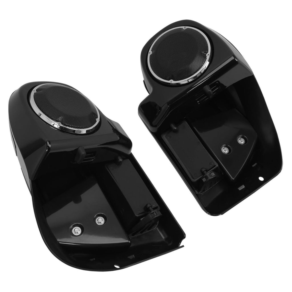 Lower Fairing 6.5" Speaker Box Pod Fit For Harley Touring 	Street Glide 14-24