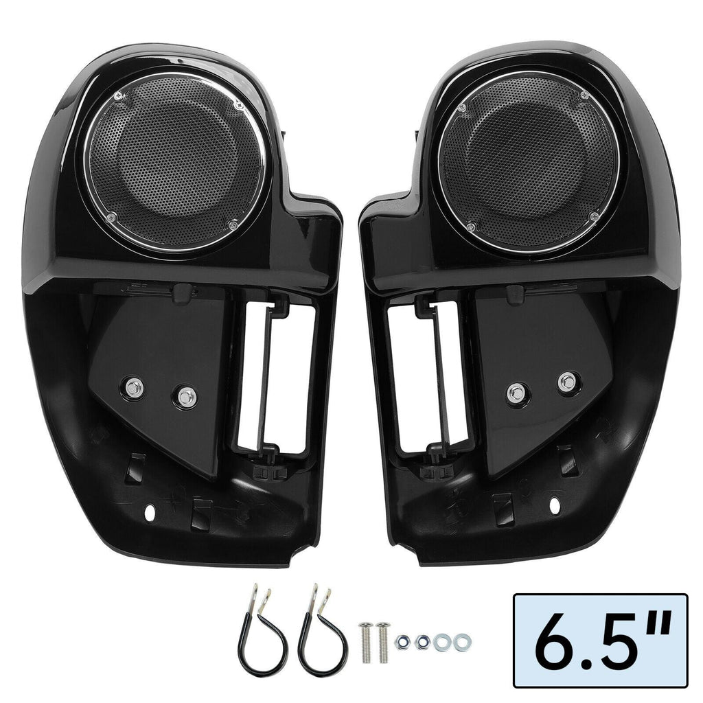 Lower Fairing 6.5" Speaker Box Pod Fit For Harley Touring 	Street Glide 14-24