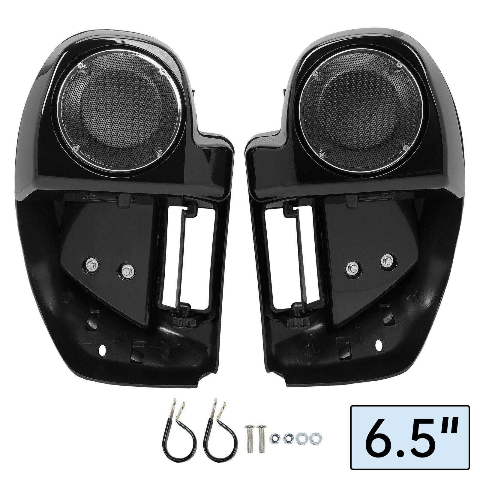 Lower Fairing 6.5" Speaker Box Pod Fit For Harley Touring 	Street Glide 14-24