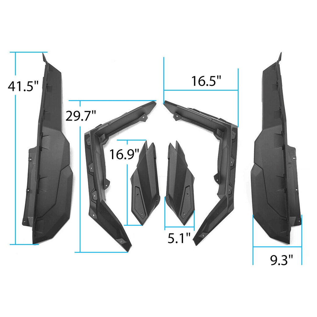 Fender Flares For Can Am Maverick X3 / MAX Turbo R RR 2017-2024 # 715002973