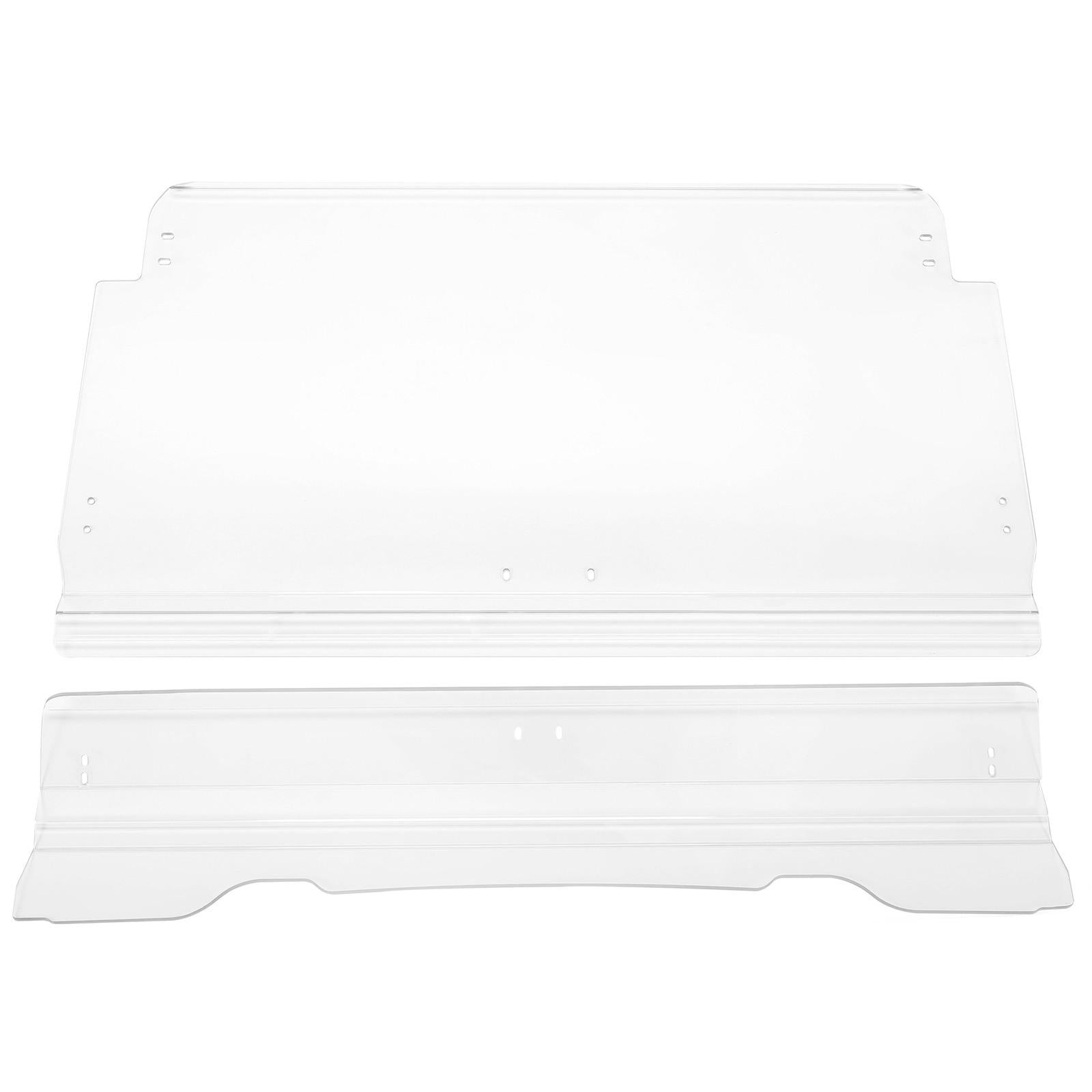For 14-18 Polaris RZR XP 1000 /S4 S RZR 900 Full Flip Up Split Windshield 2-IN-1