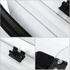 For 14-18 Polaris RZR XP 1000 /S4 S RZR 900 Full Flip Up Split Windshield 2-IN-1