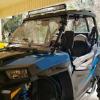 For 14-18 Polaris RZR XP 1000 /S4 S RZR 900 Full Flip Up Split Windshield 2-IN-1