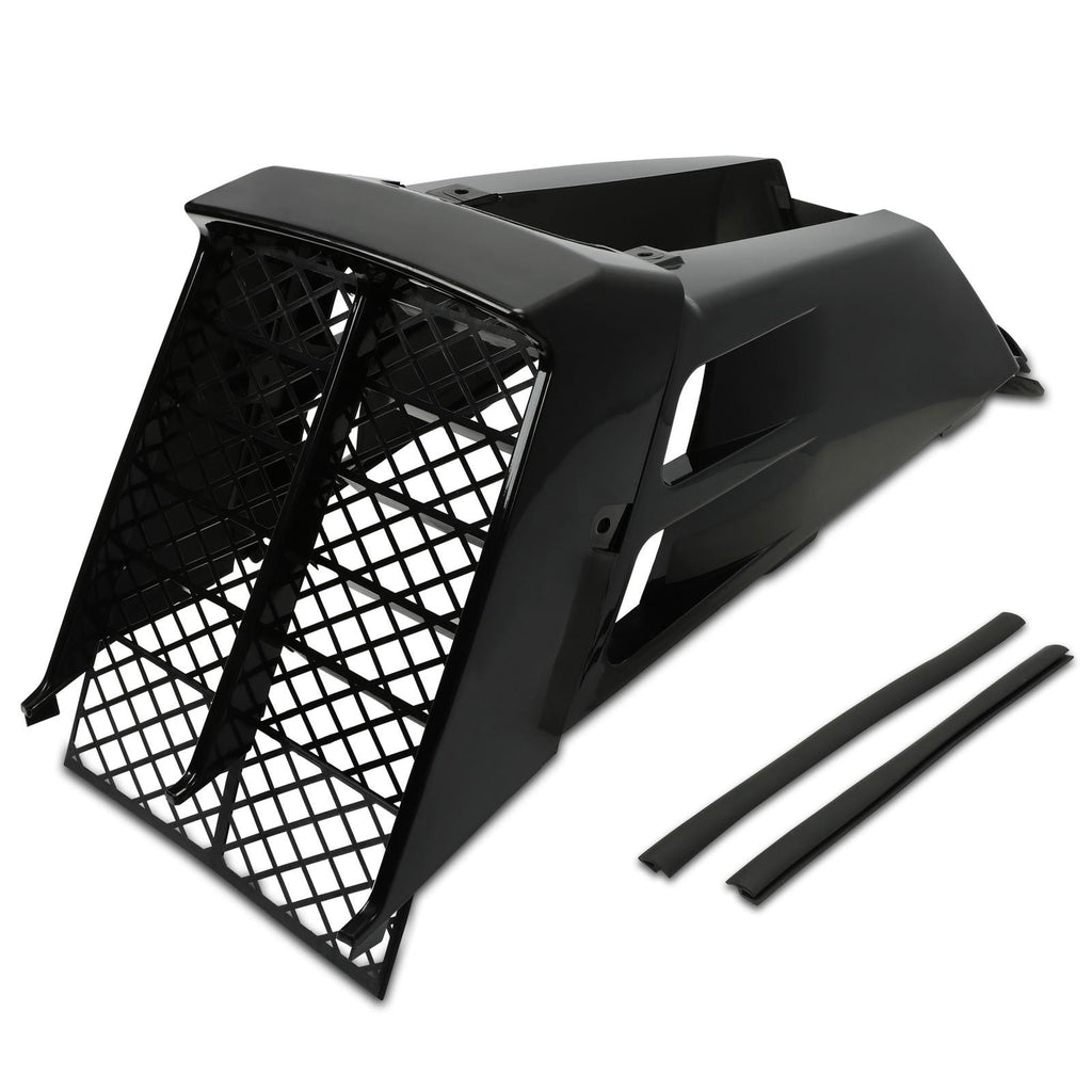 Black Radiator Cover Grill & Gas Tank Side Covers For Yamaha Banshee 1987-2006