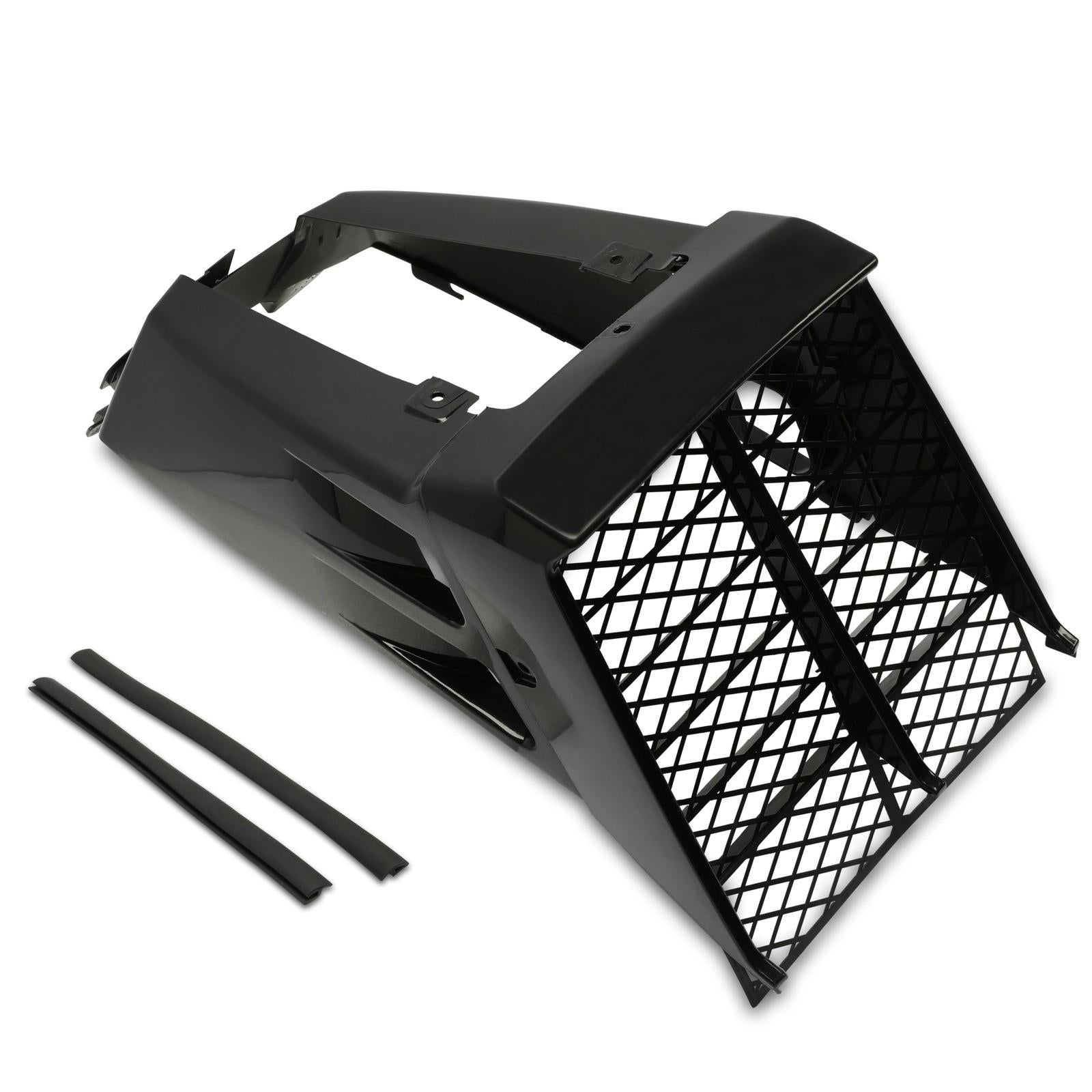 Black Radiator Cover Grill & Gas Tank Side Covers For Yamaha Banshee 1987-2006