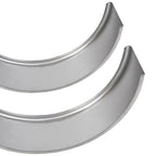 Pair of Steel Round Single Axle Trailer Fenders & Fender Backs For 14"-16" Wheel