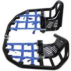For Honda TRX 450R 450ER Sportrax 450 All Year Nerf Bars Pro Peg Heel Guard Blue