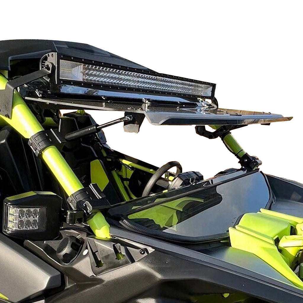 2-IN-1 Flip Smoked Windshield for Can-Am Maverick X3 (64"/ 72") 2017-2025