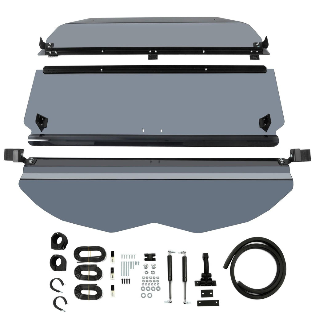 2-IN-1 Flip Smoked Windshield for Can-Am Maverick X3 (64"/ 72") 2017-2025