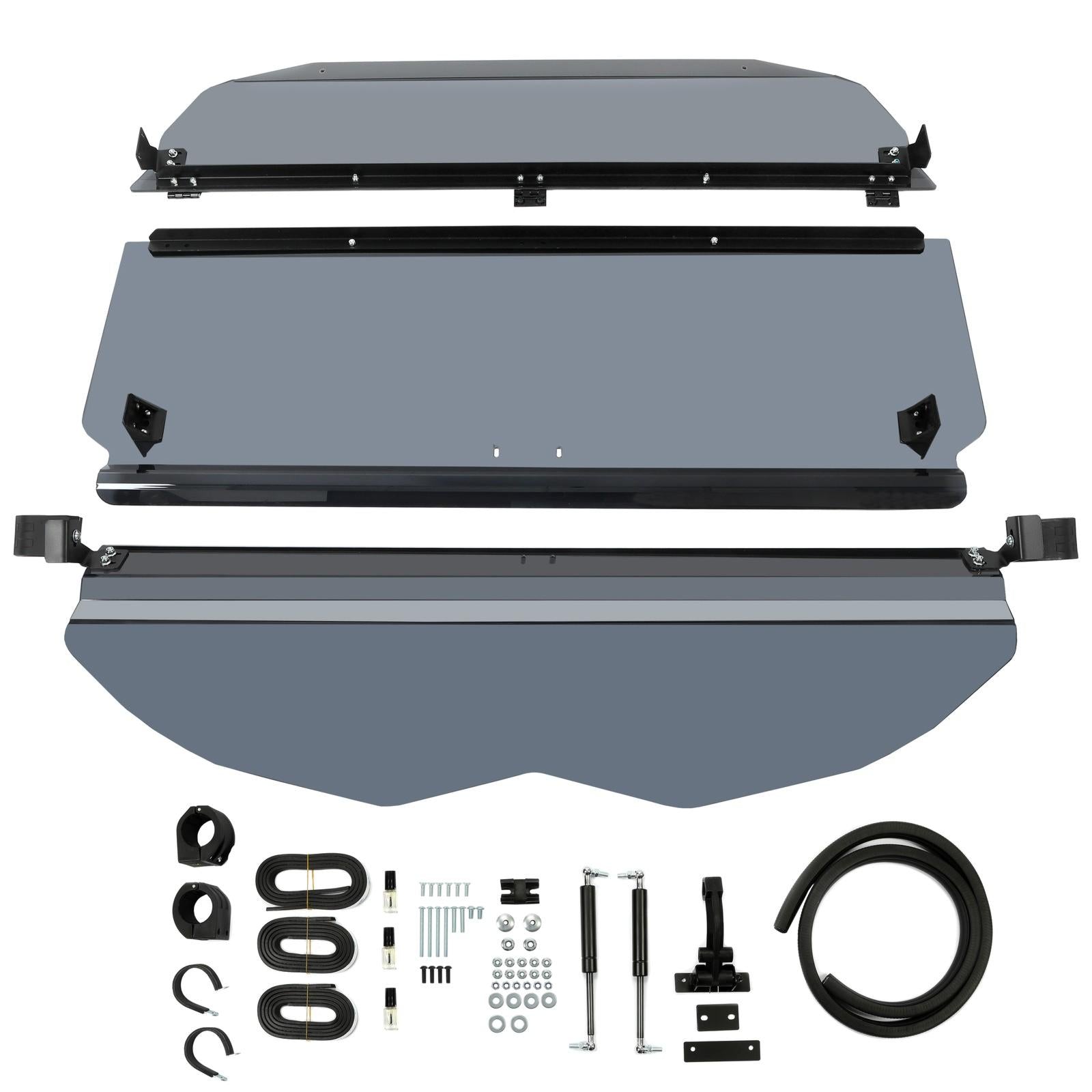 2-IN-1 Flip Smoked Windshield for Can-Am Maverick X3 (64"/ 72") 2017-2025