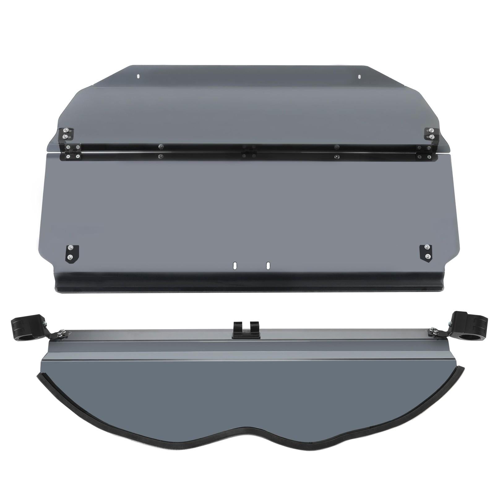 2-IN-1 Flip Smoked Windshield for Can-Am Maverick X3 (64"/ 72") 2017-2025
