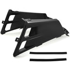 For Yamaha Banshee 350 Gas Tank Side Covers Plastic Wrap 1987-2006 Black