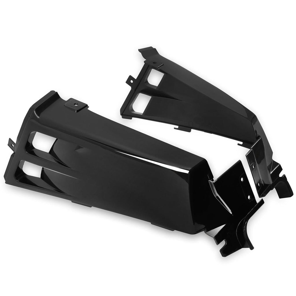 For Yamaha Banshee 350 Gas Tank Side Covers Plastic Wrap 1987-2006 Black