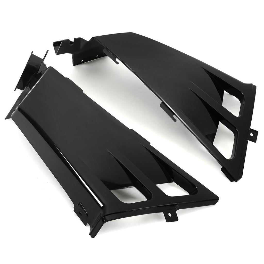 For Yamaha Banshee 350 Gas Tank Side Covers Plastic Wrap 1987-2006 Black