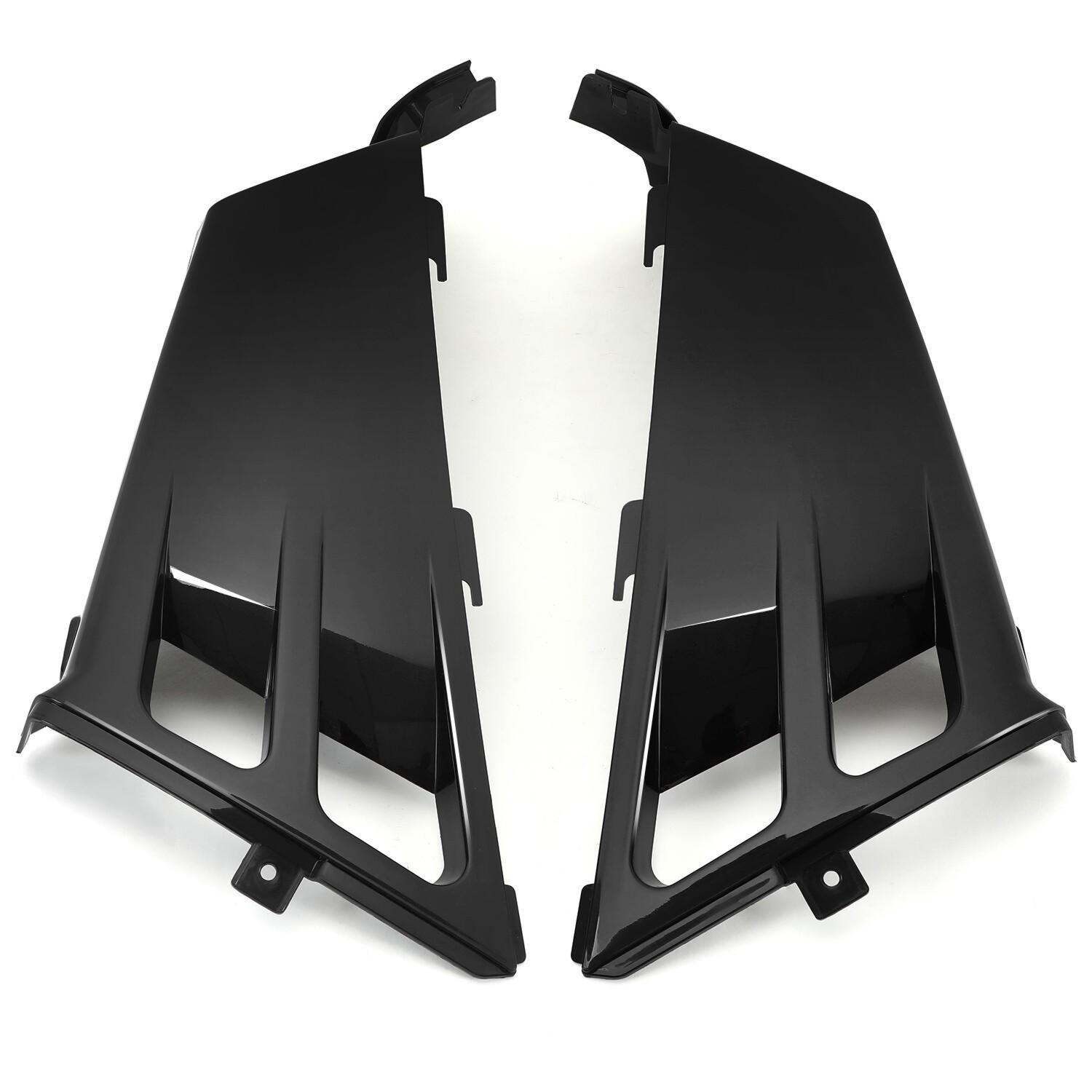 For Yamaha Banshee 350 Gas Tank Side Covers Plastic Wrap 1987-2006 Black