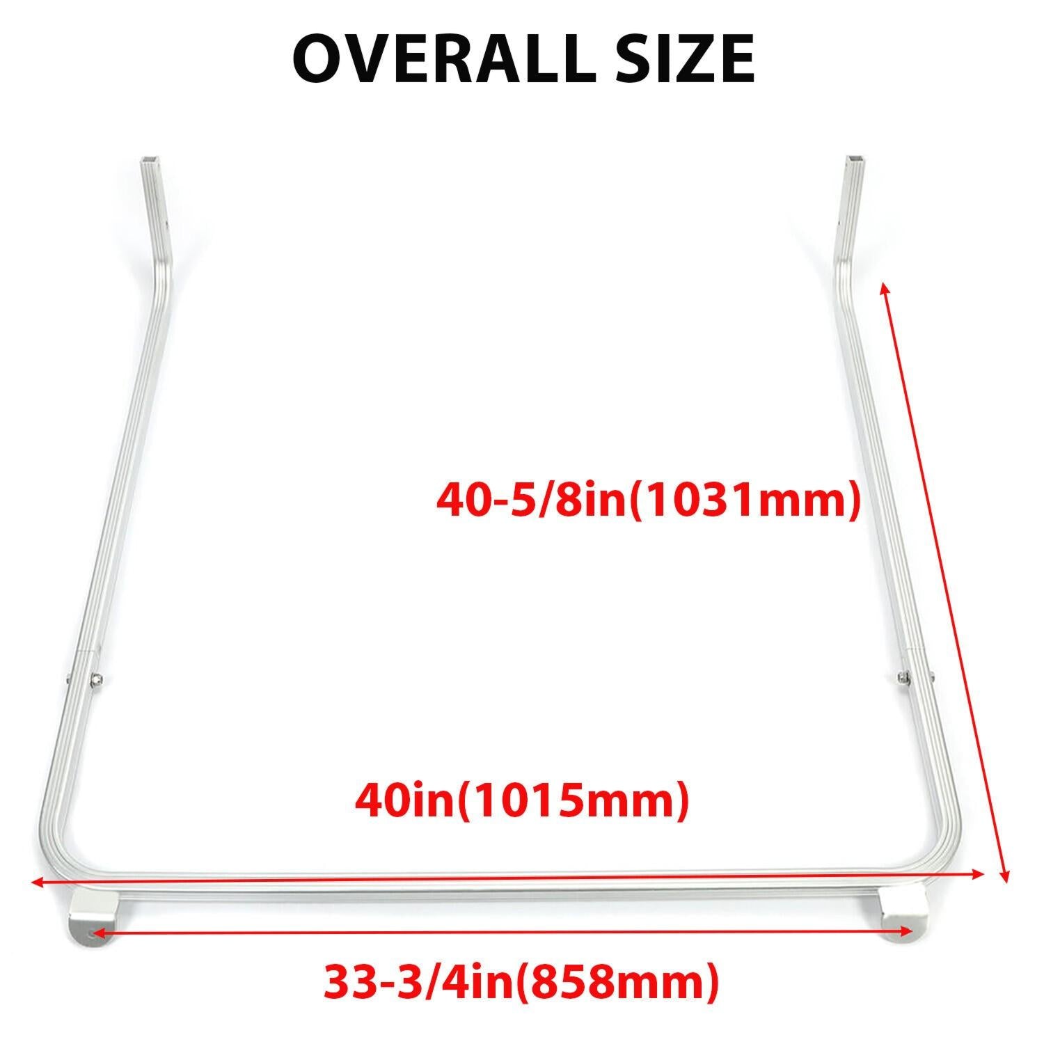 For Club Car Carryall DS 1982-1999 Front Roof Canopy Golf Cart Support Strut