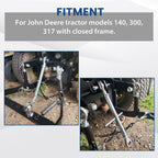 3 Point Hitch Kit For John Deere 140 300 317 CAT 0 Tractor w/Closed Frame Hook
