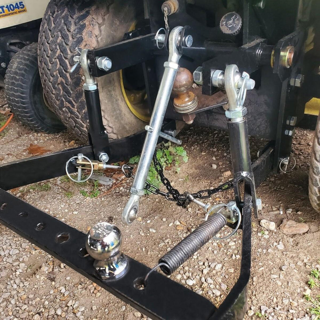 3 Point Hitch Kit For John Deere 140 300 317 CAT 0 Tractor w/Closed Frame Hook