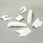 RESTYLE WHITE PLASTIC KIT FOR HONDA CR125 CR250 CR125R CR250R 2-Stroke 2000 2001