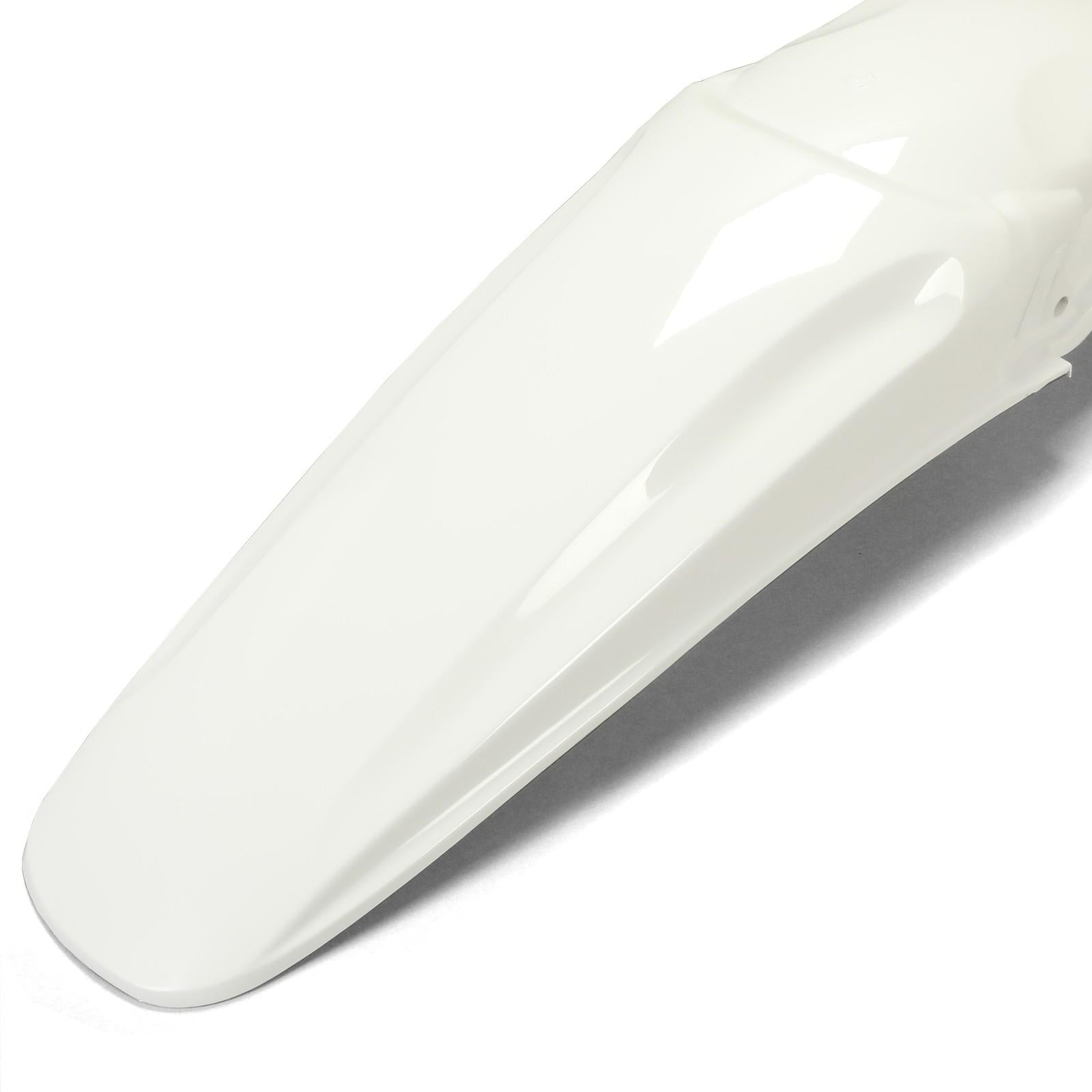 RESTYLE WHITE PLASTIC KIT FOR HONDA CR125 CR250 CR125R CR250R 2-Stroke 2000 2001