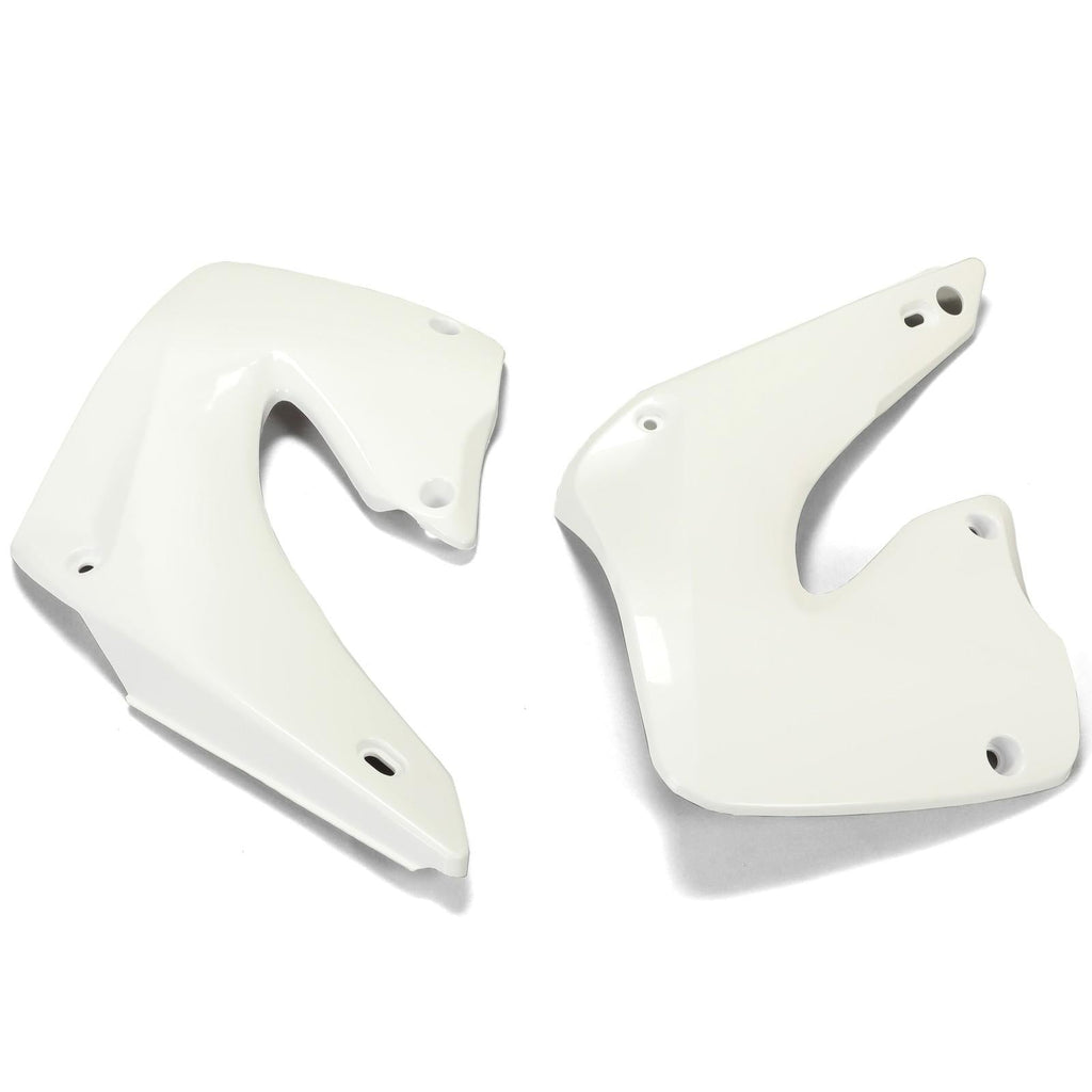 RESTYLE WHITE PLASTIC KIT FOR HONDA CR125 CR250 CR125R CR250R 2-Stroke 2000 2001