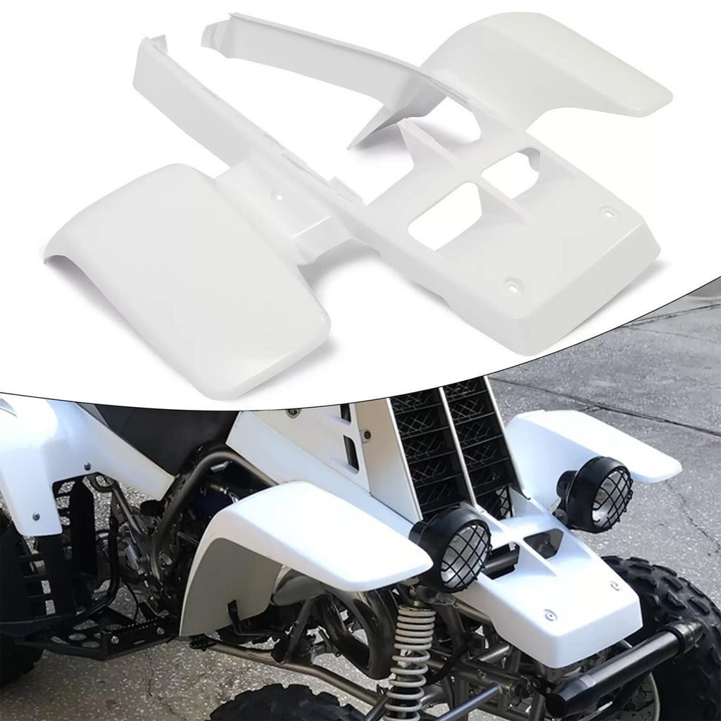 NEW White Front Fender Plastic Body Kit For Yamaha Banshee 350 YFZ350 1987-2006