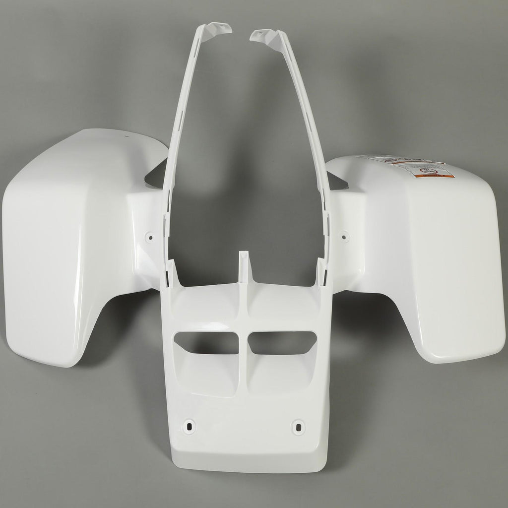 NEW White Front Fender Plastic Body Kit For Yamaha Banshee 350 YFZ350 1987-2006