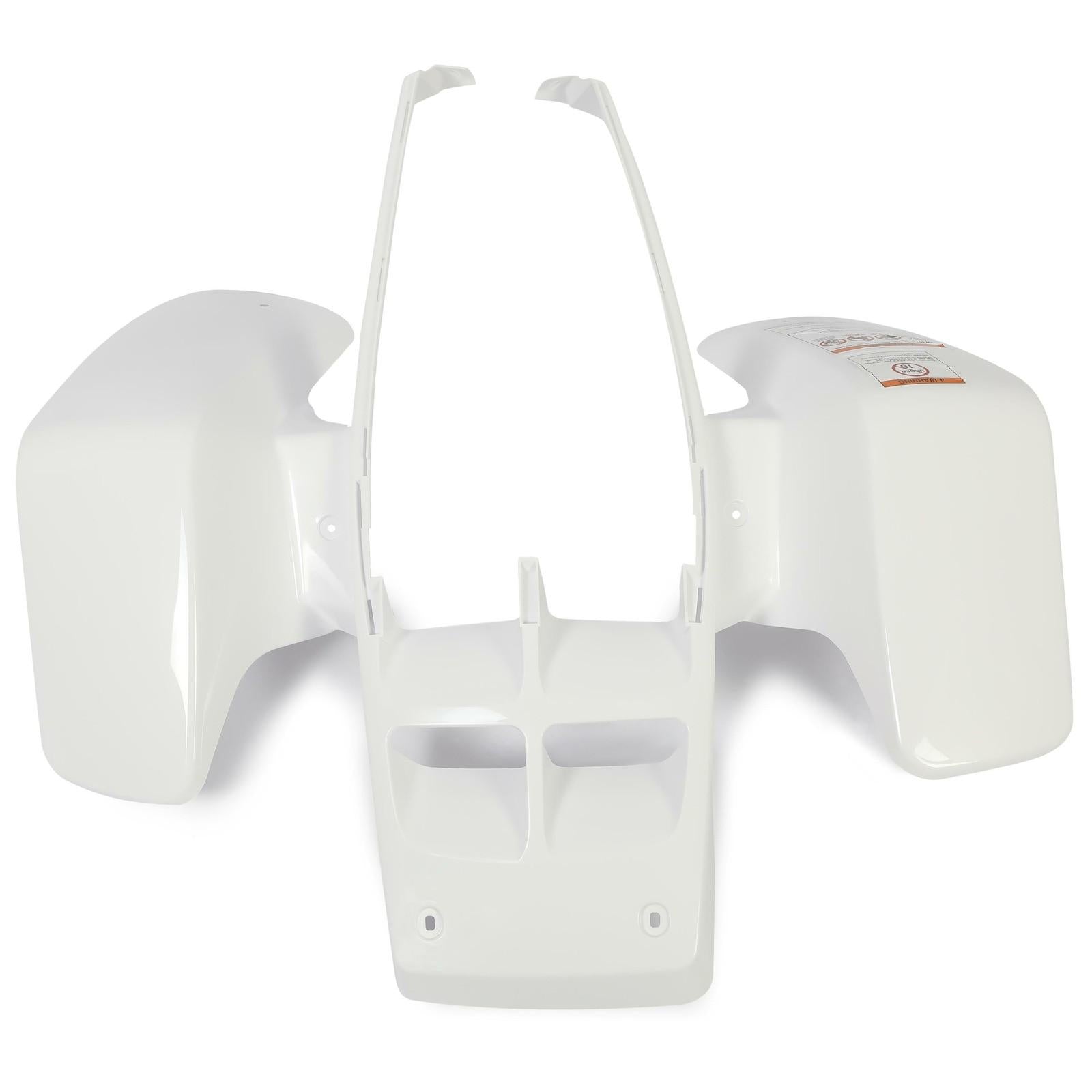 NEW White Front Fender Plastic Body Kit For Yamaha Banshee 350 YFZ350 1987-2006