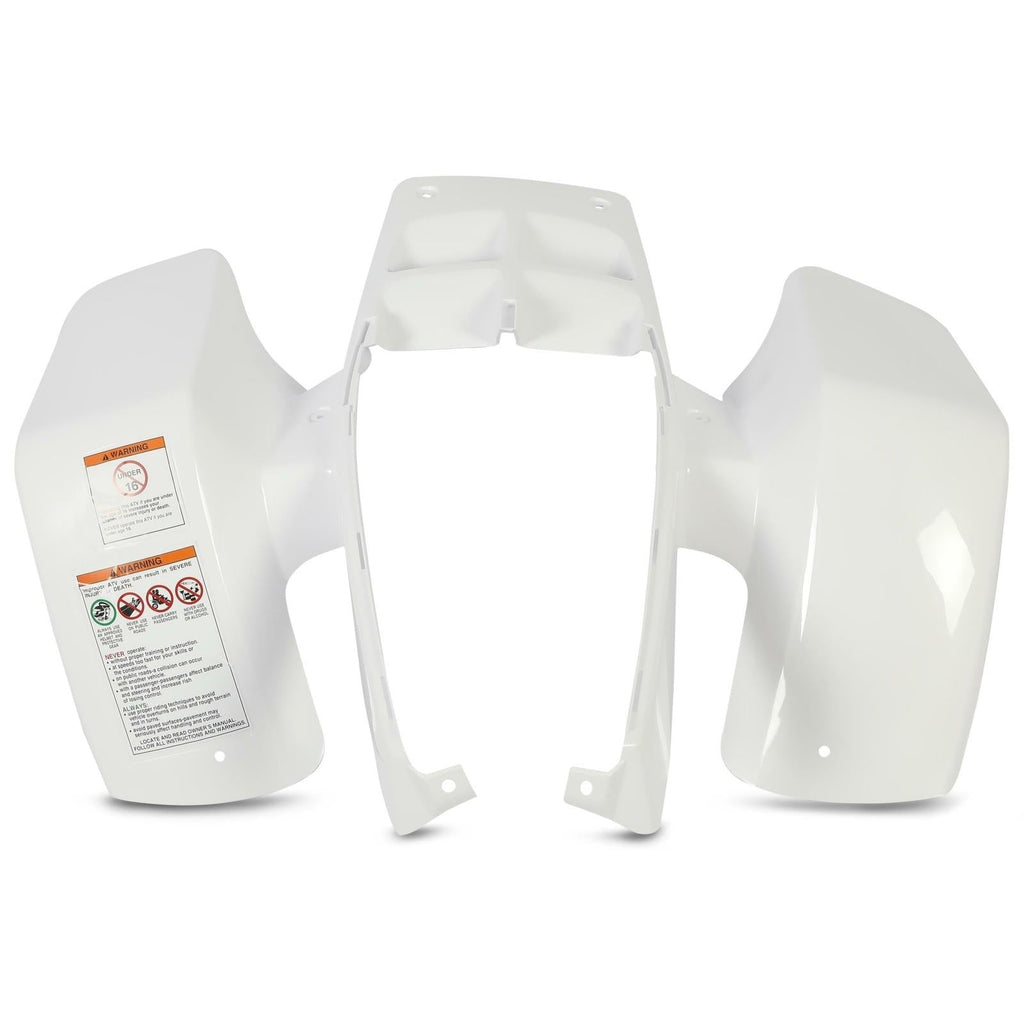 NEW White Front Fender Plastic Body Kit For Yamaha Banshee 350 YFZ350 1987-2006