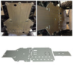 For 13-20 HONDA PIONEER 700 3/16" ALUMINUM Full Chassis Skid Plate Splash Guard