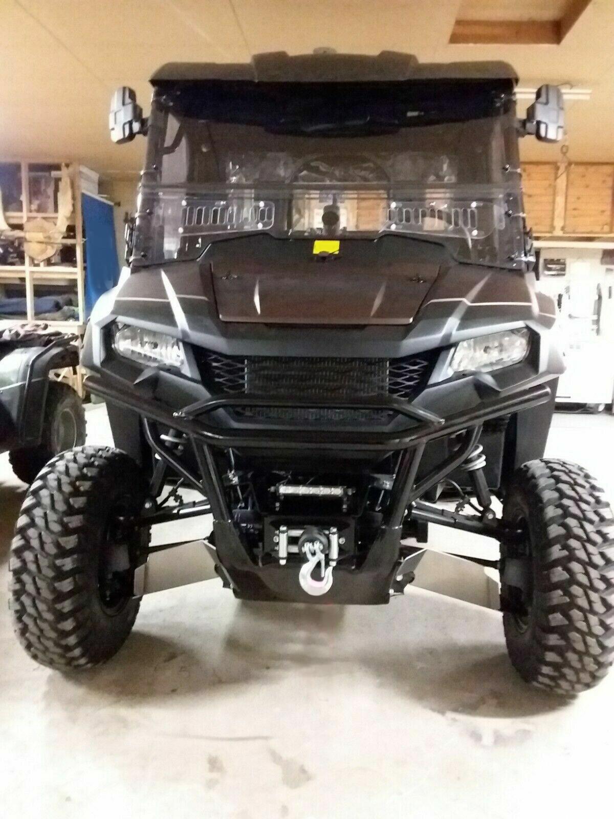 For 13-20 HONDA PIONEER 700 3/16" ALUMINUM Full Chassis Skid Plate Splash Guard