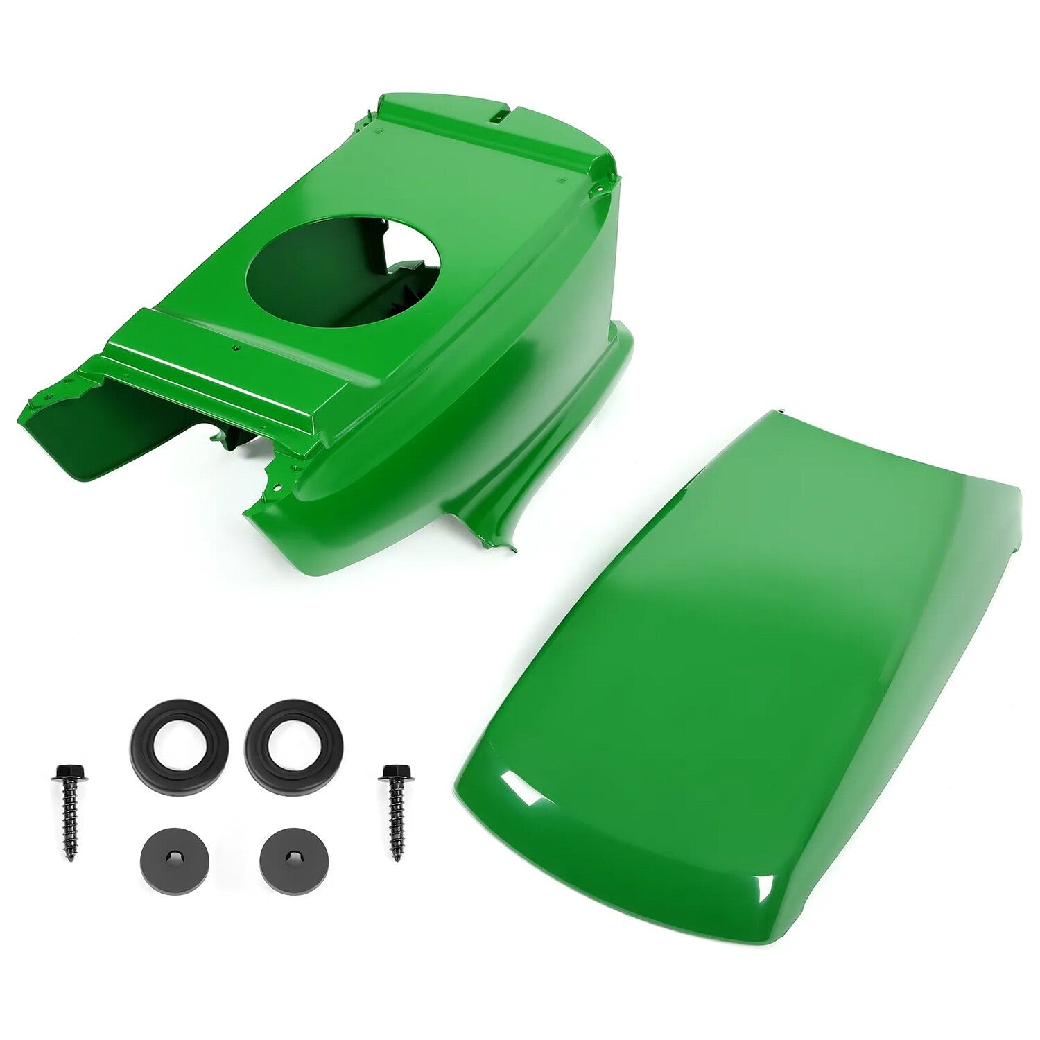 Upper/Lower Hood/Bush KIT For John Deere LT133 LT155 LT166 #AM132530 #AM131759