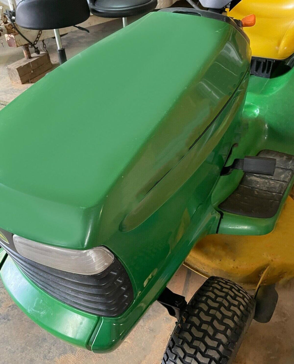 Upper/Lower Hood/Bush KIT For John Deere LT133 LT155 LT166 #AM132530 #AM131759
