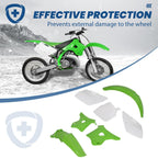7PCS Plastics Kit Complete Bodywork Fairing For KAWASAKI KX125 KX250 1994-1998