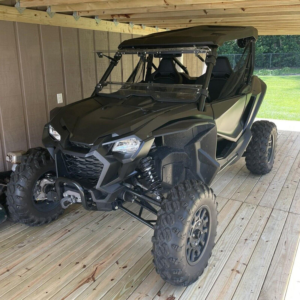 Flip Windshield Scratch Resistant for 2019-2024 Honda Talon 1000R/X 1000X-4