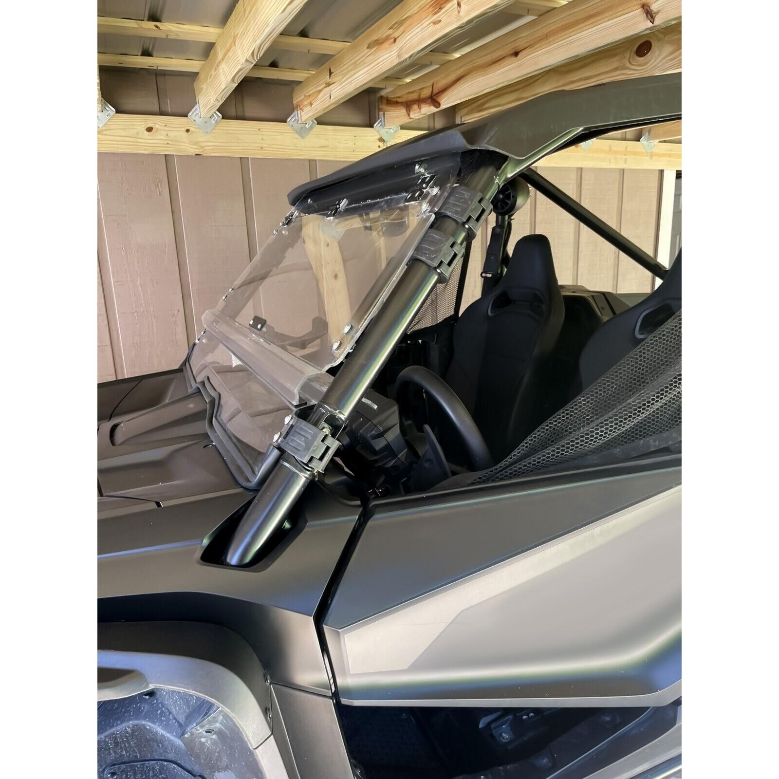 Flip Windshield Scratch Resistant for 2019-2024 Honda Talon 1000R/X 1000X-4