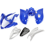 For YAMAHA Raptor 700 2006-2025 Plastics Kit Bodywork Fenders BLUE Complete Set