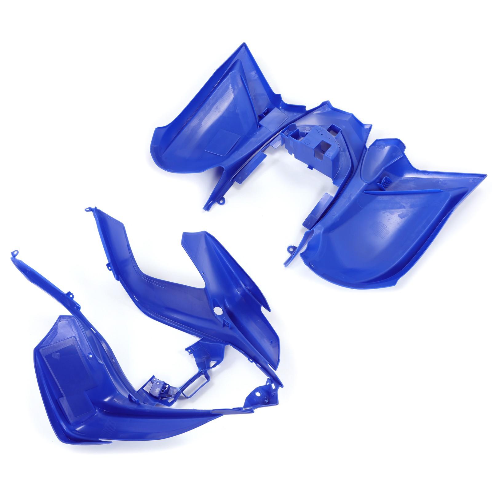 For YAMAHA Raptor 700 2006-2025 Plastics Kit Bodywork Fenders BLUE Complete Set