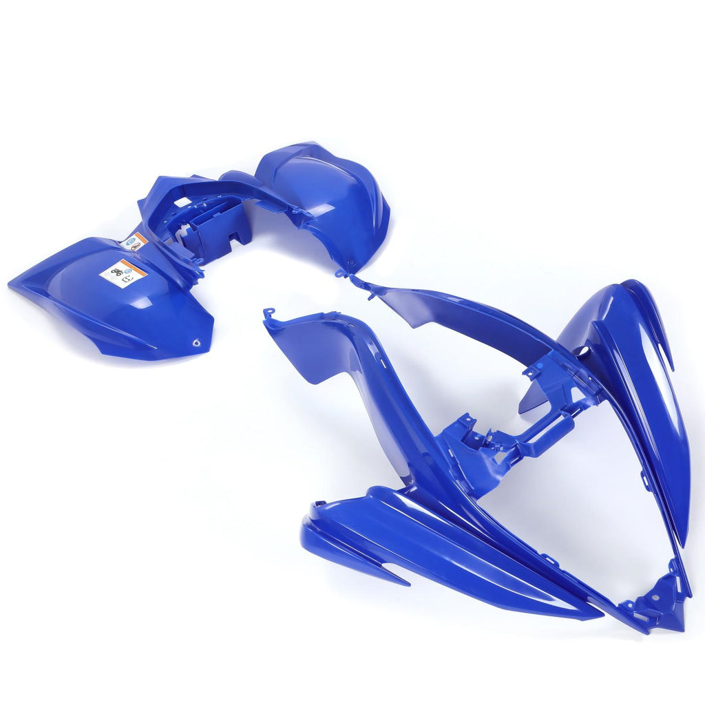 For YAMAHA Raptor 700 2006-2025 Plastics Kit Bodywork Fenders BLUE Complete Set