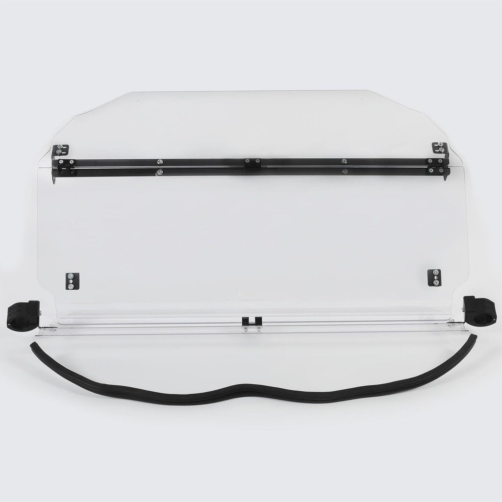 Scratch Resistant 2-IN-1 Front Flip Windshield for 2017+ Can-Am Maverick X3