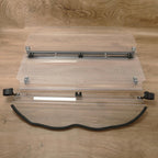 Scratch Resistant 2-IN-1 Front Flip Windshield for 2017+ Can-Am Maverick X3