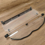 Scratch Resistant 2-IN-1 Front Flip Windshield for 2017+ Can-Am Maverick X3