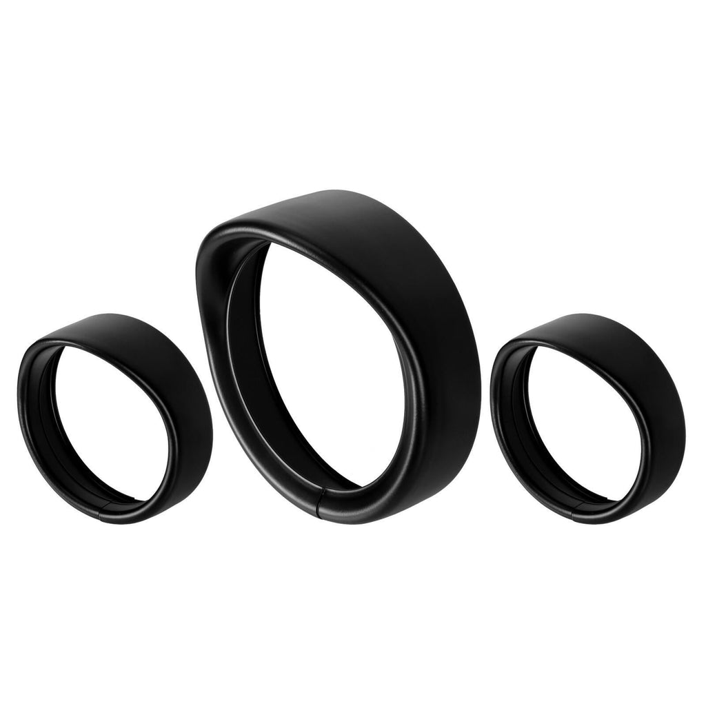 7" Headlight 4.5" Fog Lamp Visor Trim Ring Bezel For Harley Touring Softail