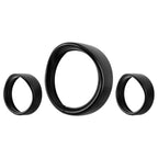 7" Headlight 4.5" Fog Lamp Visor Trim Ring Bezel For Harley Touring Softail