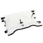 Front Scratch Resistant Flip Windshield Clear For 2014-2025 Honda Pioneer 700 4