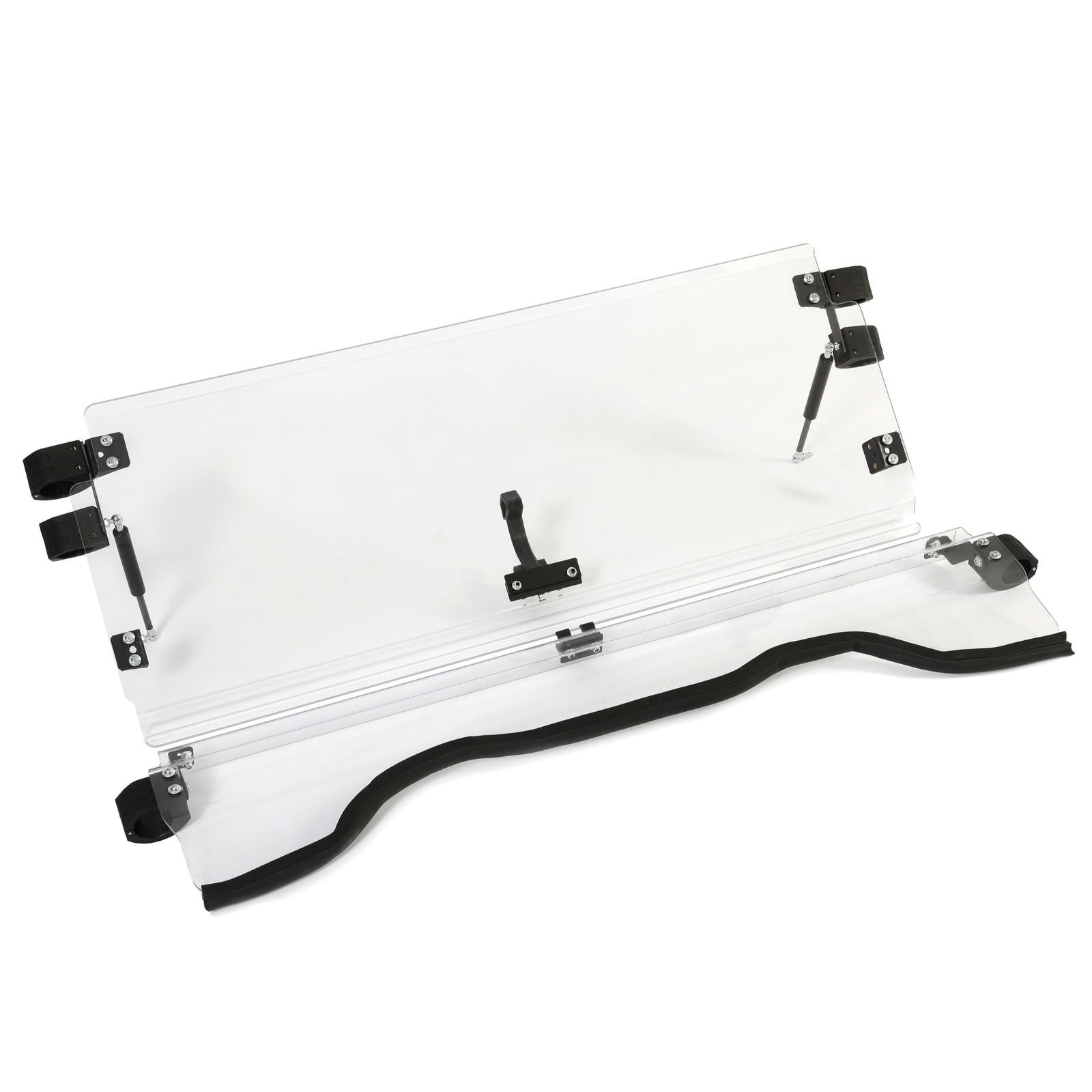 Front Scratch Resistant Flip Windshield Clear For 2014-2025 Honda Pioneer 700 4