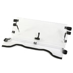 Front Scratch Resistant Flip Windshield Clear For 2014-2025 Honda Pioneer 700 4