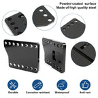 Universal Black Snowplow Mount Drop Bracket Lift Level Kit Powder Coated Steel