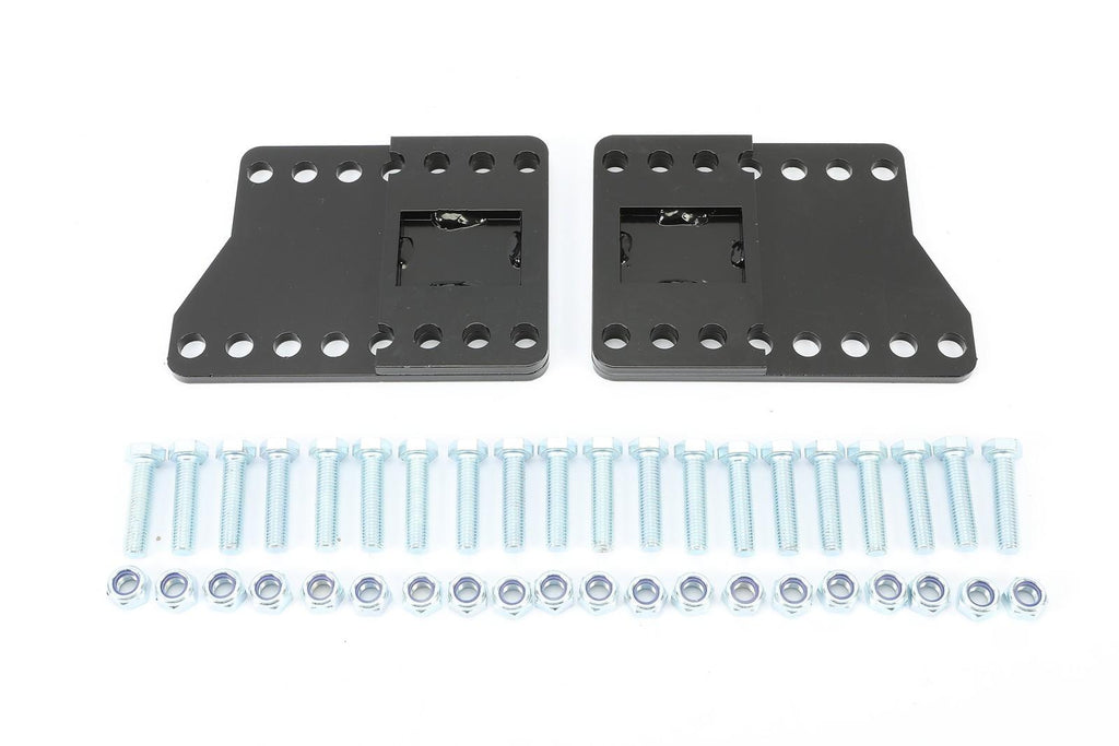 Universal Black Snowplow Mount Drop Bracket Lift Level Kit Powder Coated Steel